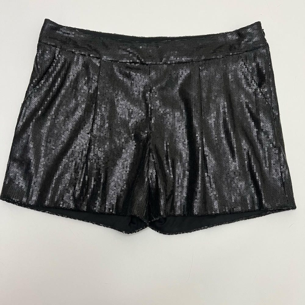 Sequin shorts Express size 2
